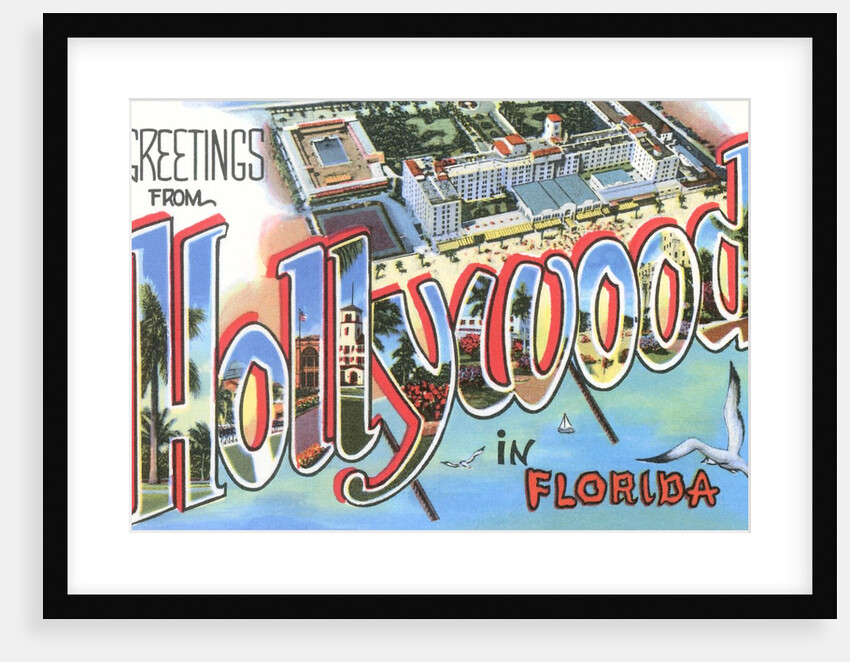 Greetings from Hollywood in Florida by Anonymous