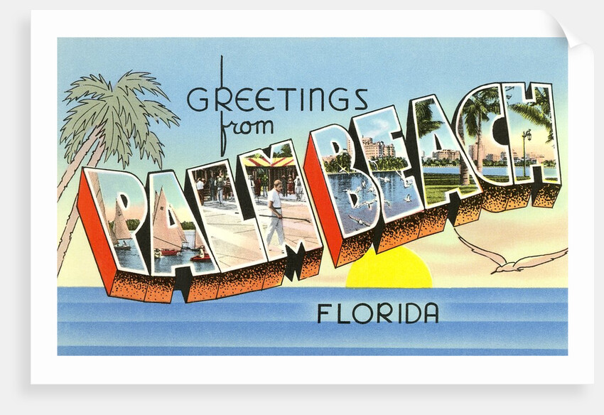 Greetings from Palm Beach, Florida by Anonymous