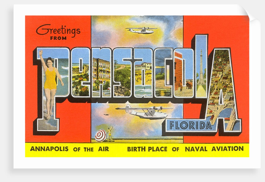 Greetings from Pensacola, Florida, Annapolis of the Air, Birth Place of Naval Aviation by Anonymous