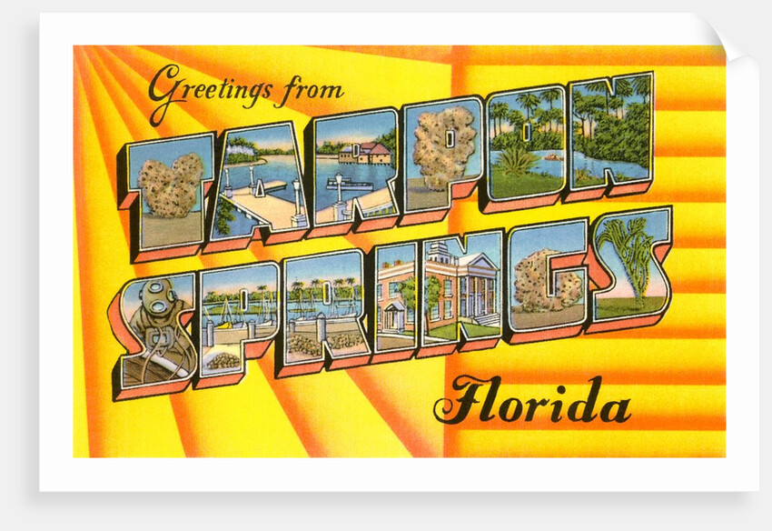Greetings from Tarpon Springs, Florida by Anonymous