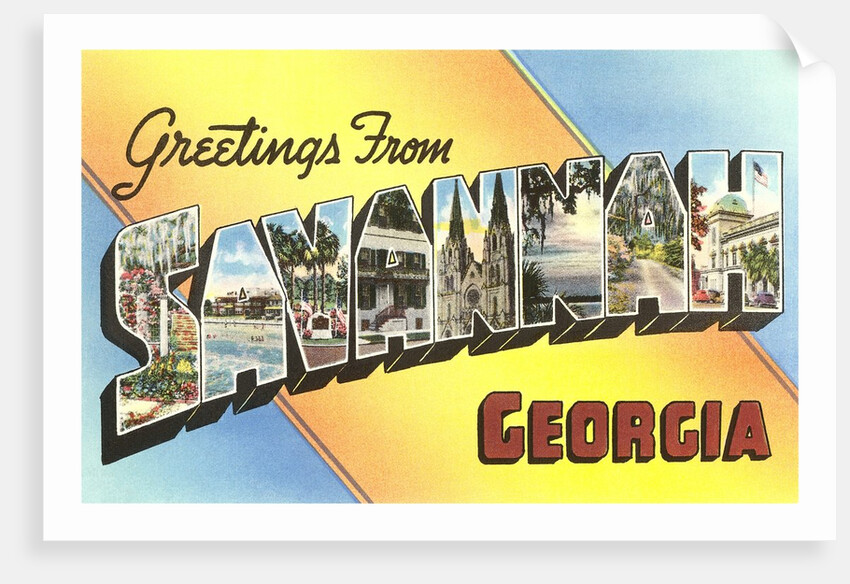 Greetings from Savannah, Georgia by Anonymous