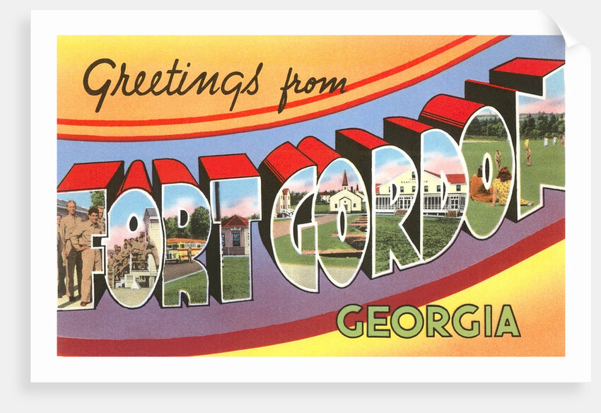Greetings from Fort Gordon, Georgia by Anonymous
