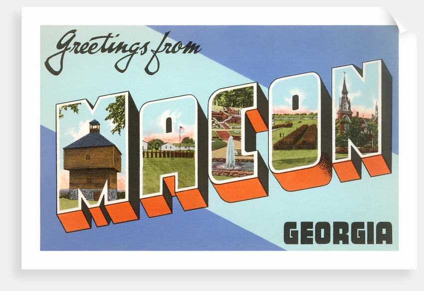 Greetings from Macon, Georgia by Anonymous