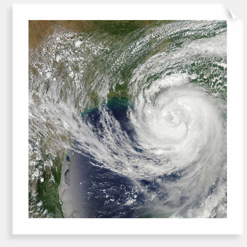 Hurricane Isaac (09L) approaching Louisiana by Anonymous