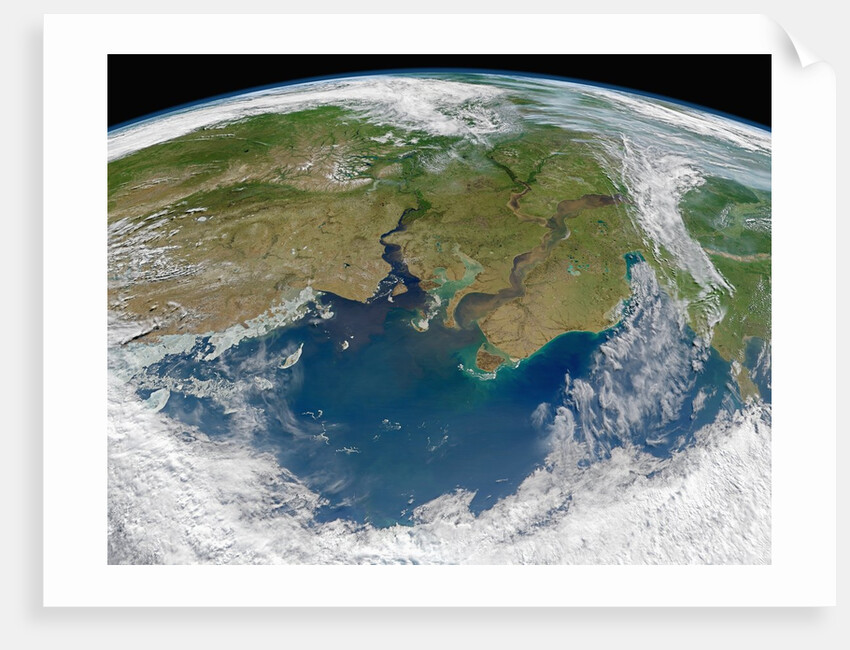River Outflow to the Kara Sea by Anonymous