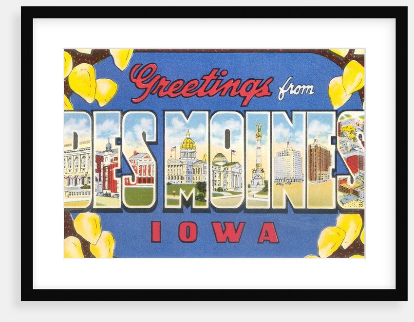 Greetings from Des Moines, Iowa by Anonymous
