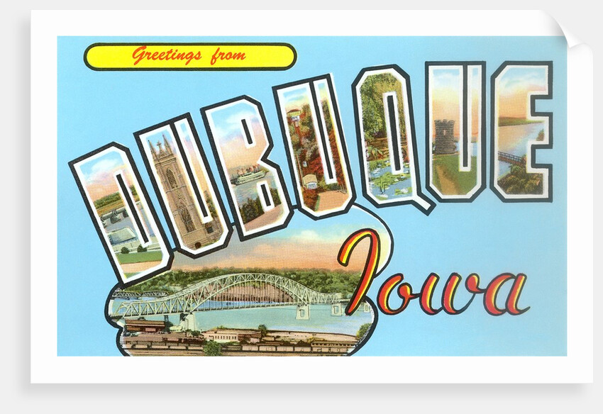 Greetings from Dubuque, Iowa by Anonymous