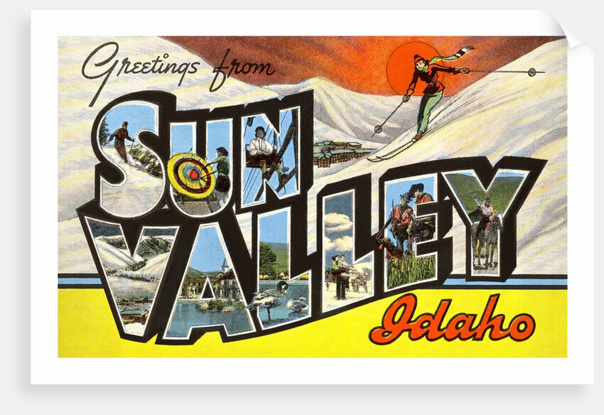 Greetings from Sun Valey, Idaho by Anonymous