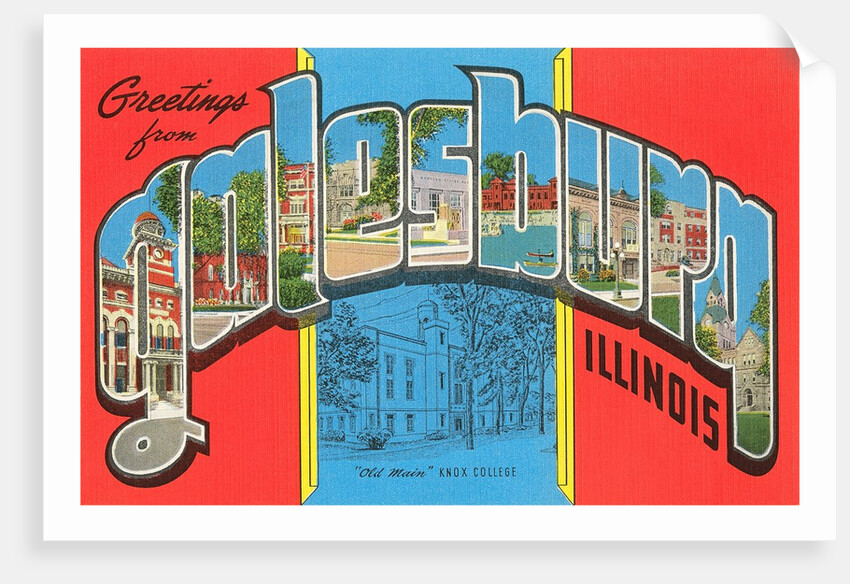 Greetings from Galesburg, Illinois by Anonymous