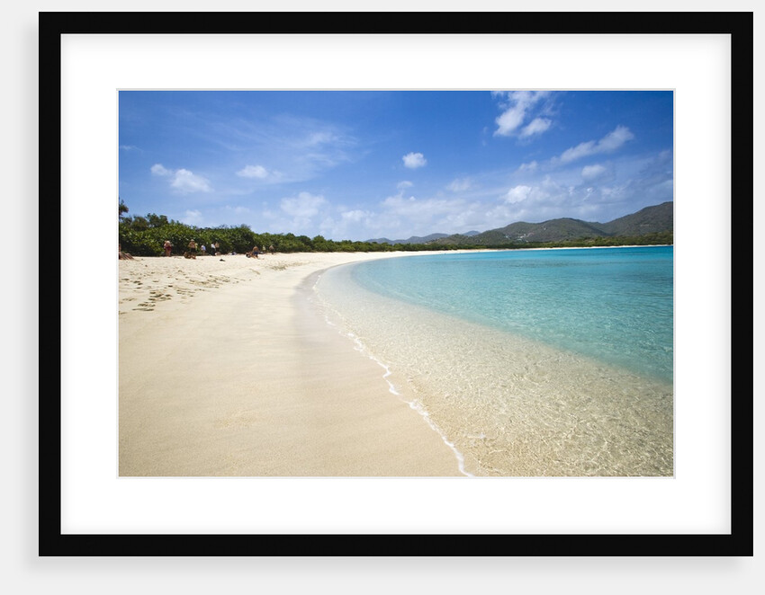 Tropical beach, Long Bay, Beef Island, British Virgin Islands by Anonymous