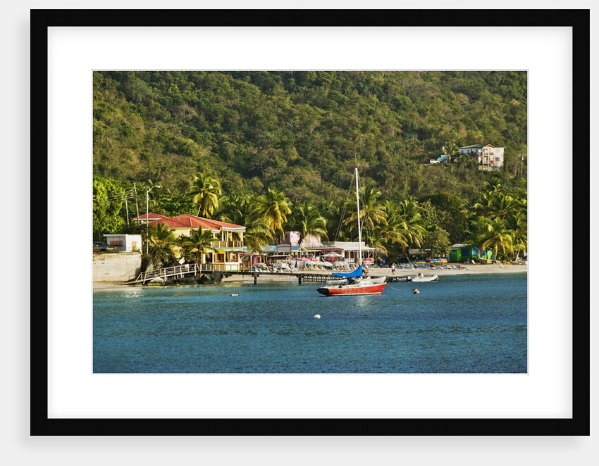 View of Bay, Cane Garden Bay, Tortola island, British Virgin Islands by Anonymous