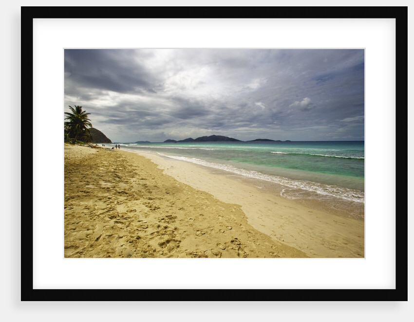 Sandy beach, Long Bay, Tortola island, British Virgin Islands by Anonymous