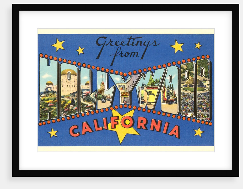 Greetings from Hollywood, California by Anonymous