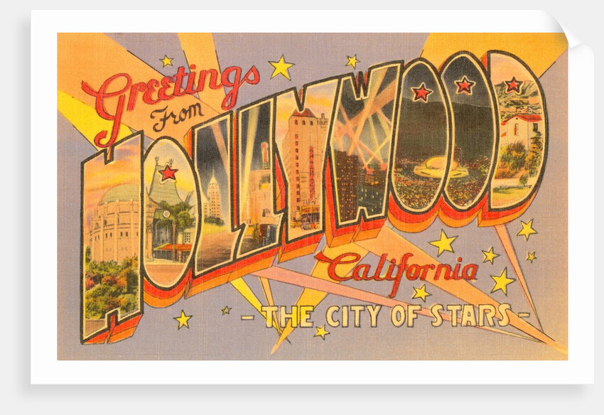 Greetings from Hollywood, California by Anonymous