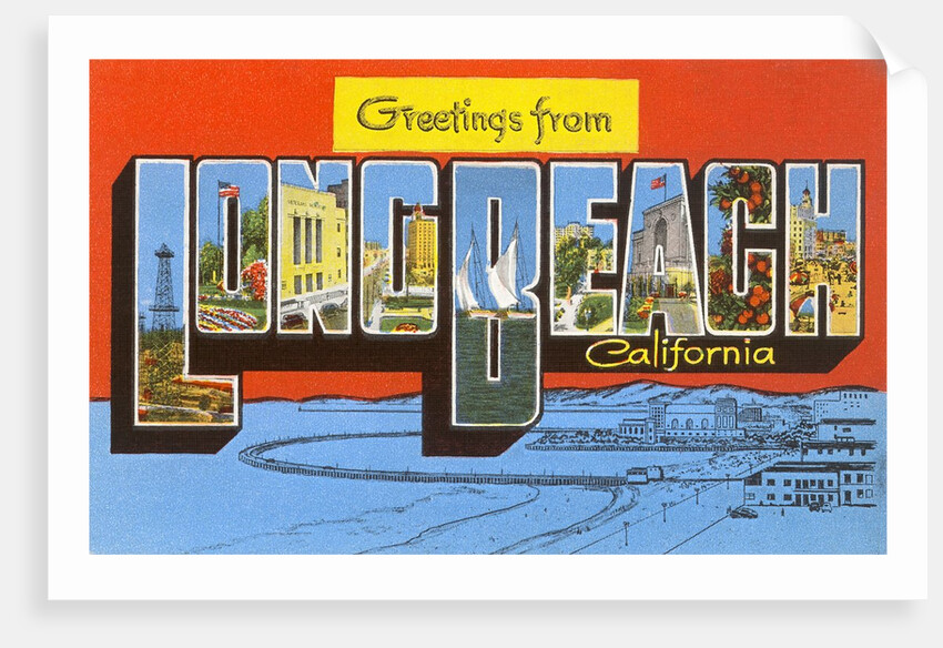 Greetings from Long Beach, California by Anonymous