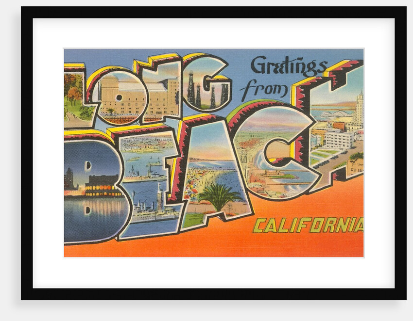 Greetings from Long Beach, California by Anonymous