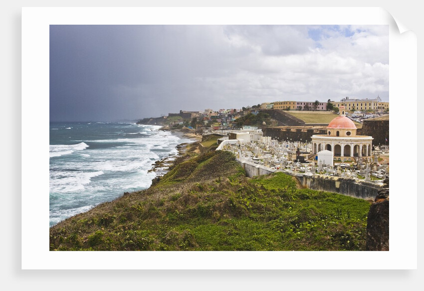 Coastline, Old San Juan, Puerto Rico by Anonymous