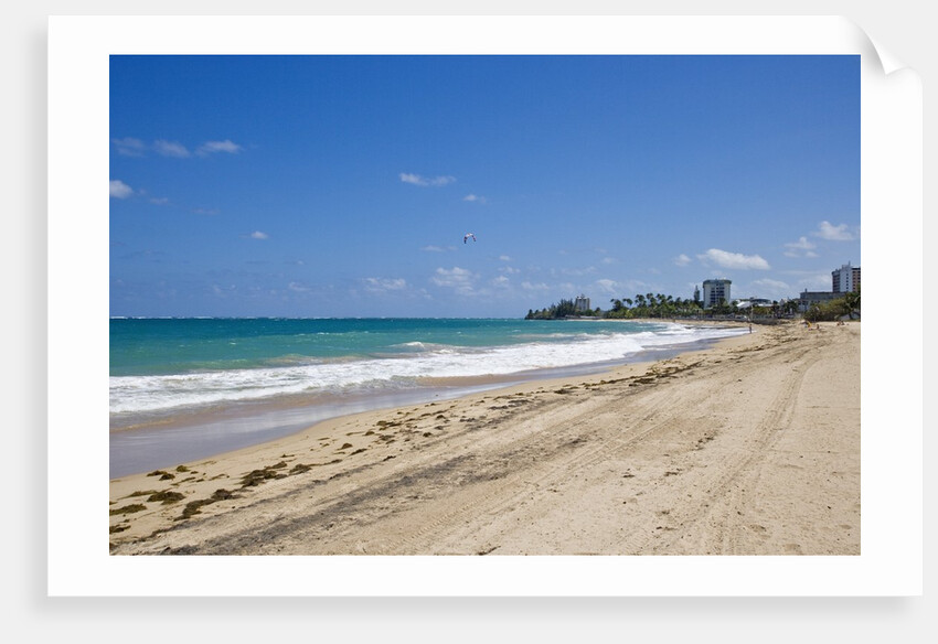 View of San Juan and ocean, Puerto Rico by Anonymous
