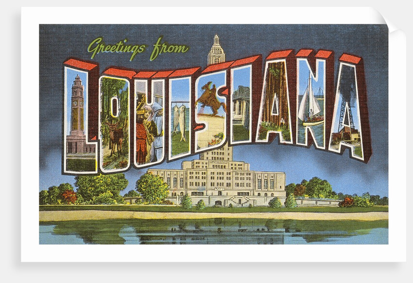 Greetings from Louisiana by Anonymous