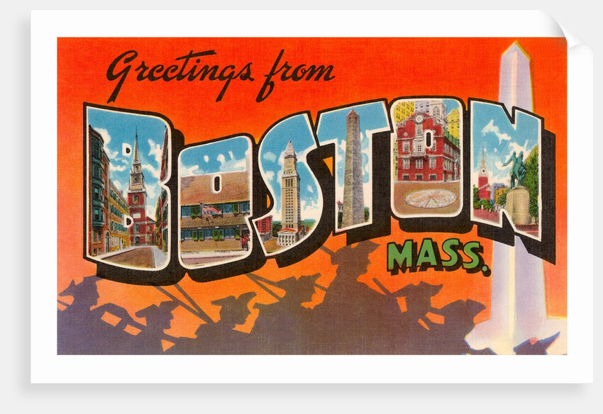 Greetings from Boston, Massachusetts by Anonymous