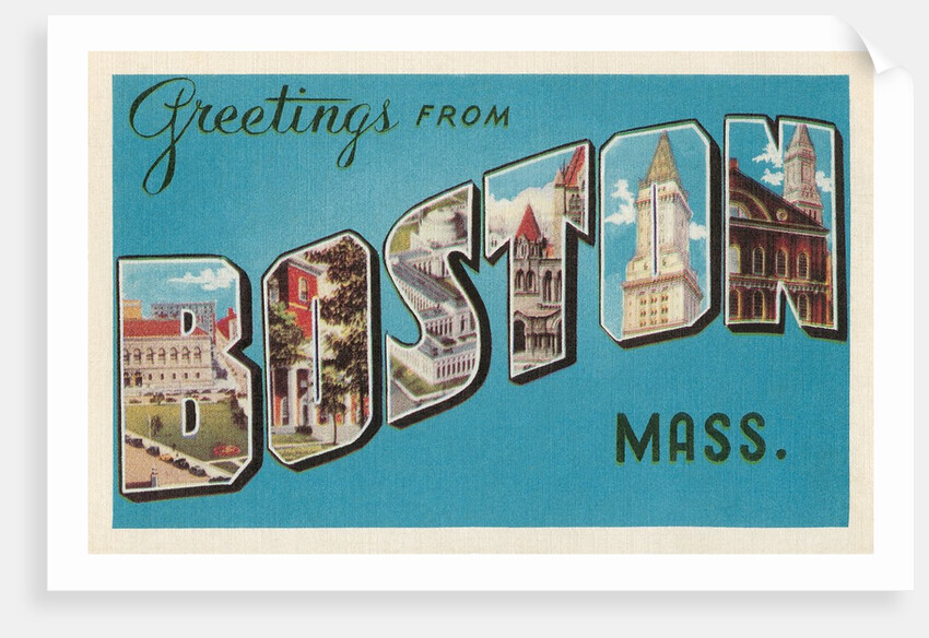 Greetings from Boston, Massachusetts by Anonymous