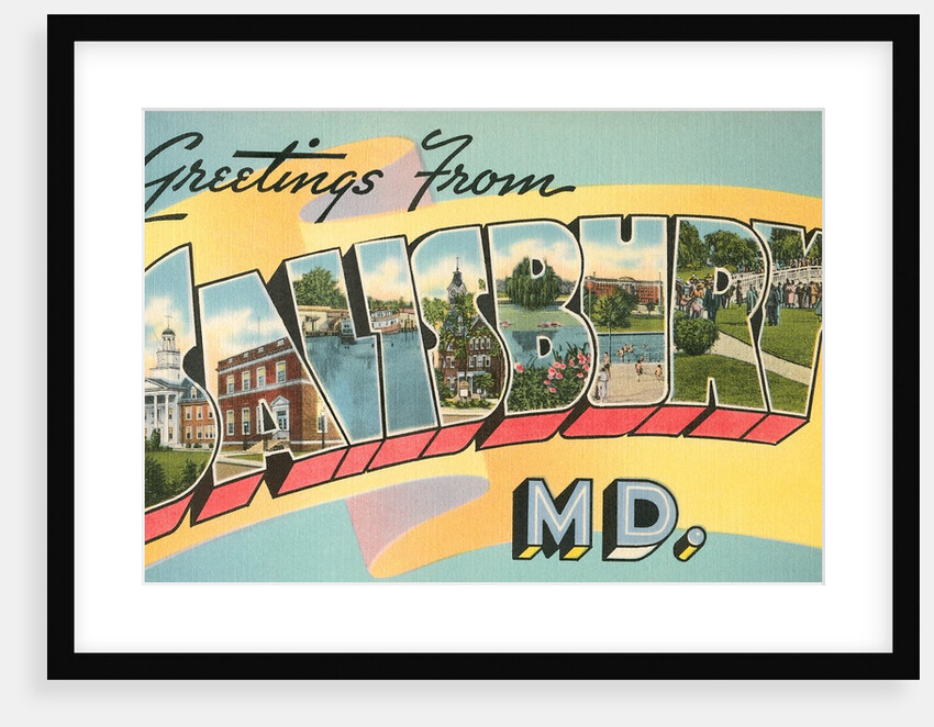Greetings from Salisbury, Maryland by Anonymous