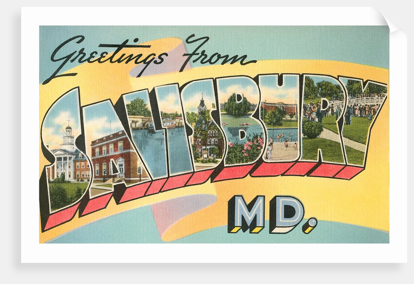 Greetings from Salisbury, Maryland by Anonymous