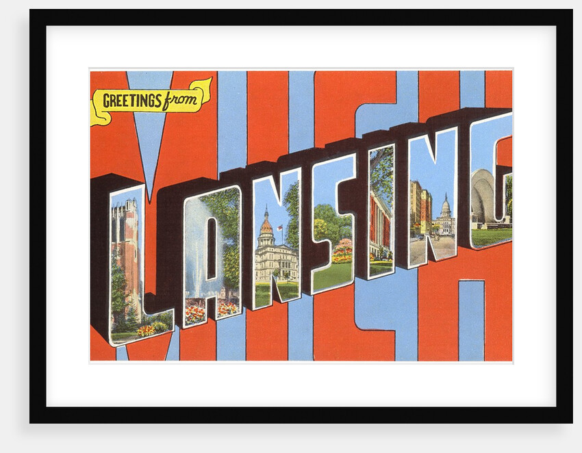Greetings from Lansing, Michigan by Anonymous
