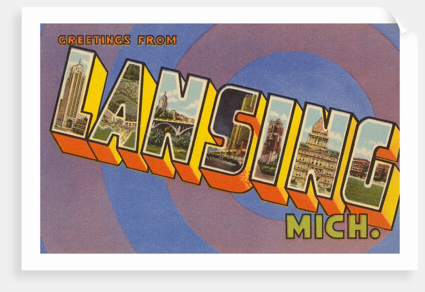 Greetings from Lansing, Michigan by Anonymous