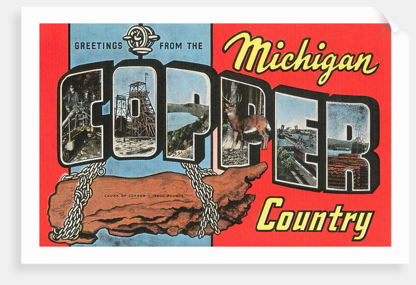 Greetings from the Michigan Copper Country by Anonymous