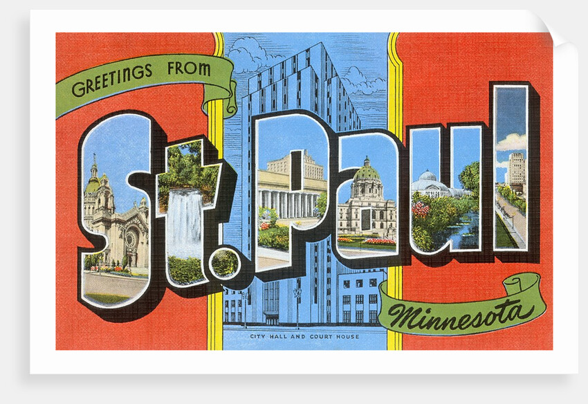 Greetings from St. Paul, Minnesota by Anonymous