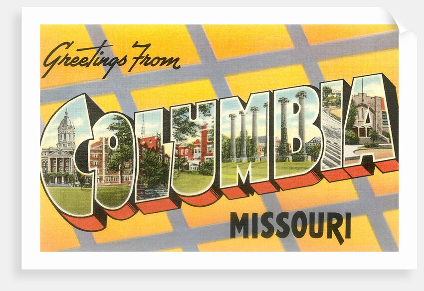 Greetings from Columbia, Missouri by Anonymous