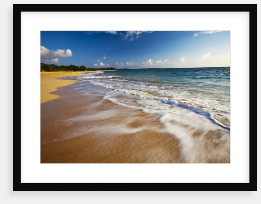 Evening Light on Big Beach On The Island of Maui by Anonymous