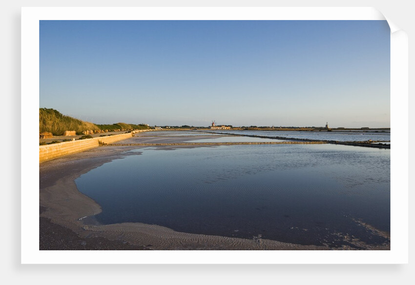 View of saltworks, Marsala, Sicily, Italy by Anonymous