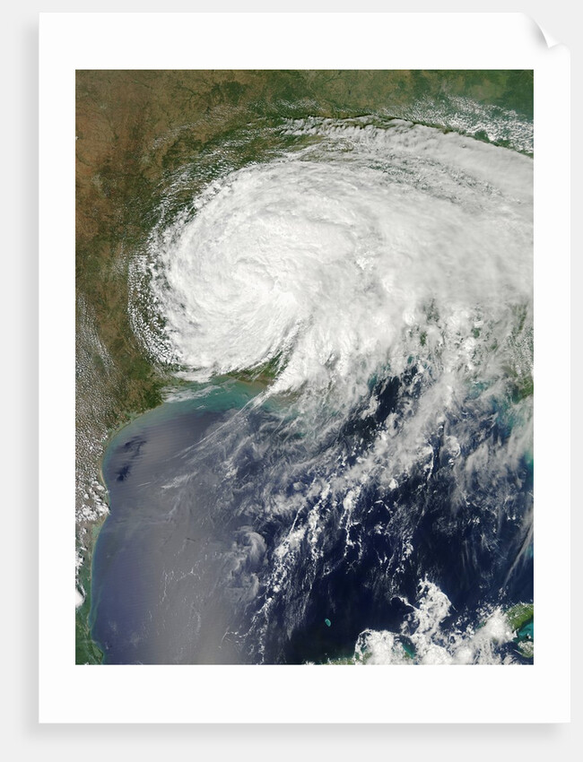 Tropical Storm Isaac (09L) over Louisiana by Anonymous