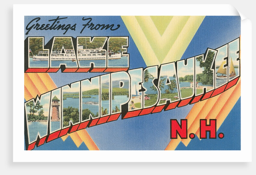 Greetings from Lake Winnipesaukee, New Hampshire by Anonymous