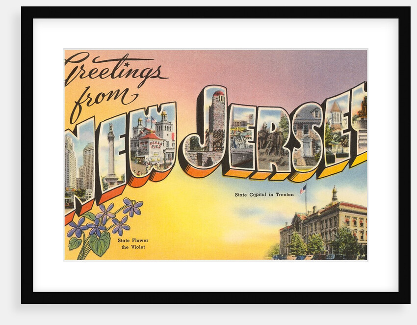 Greetings from New Jersey by Anonymous