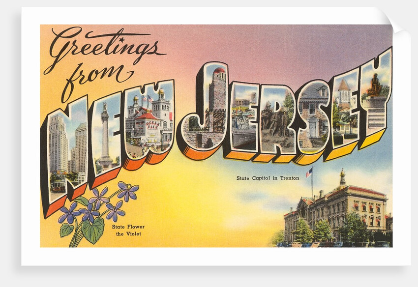 Greetings from New Jersey by Anonymous