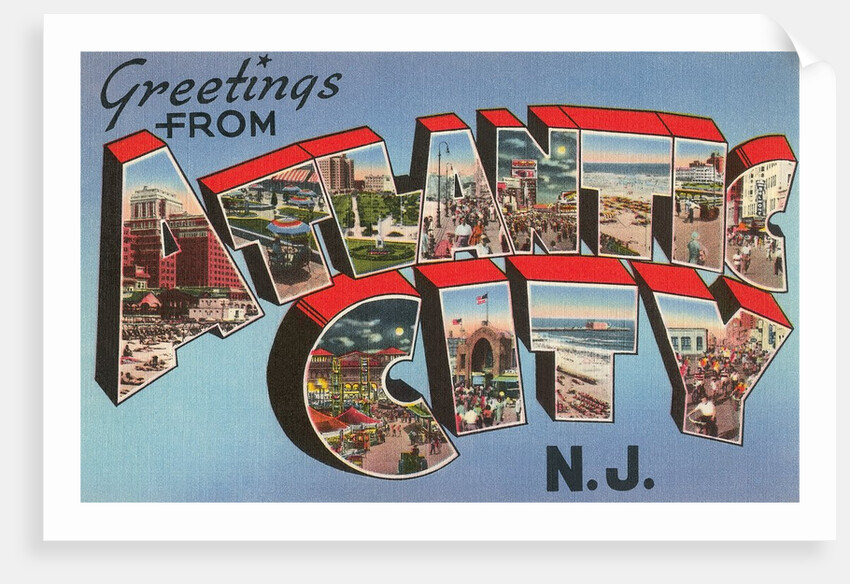 Greetings from Atlantic City, New Jersey by Anonymous