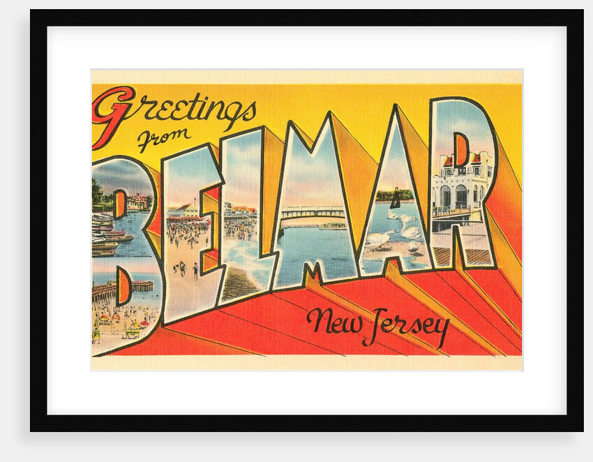 Greetings from Belmar, New Jersey by Anonymous