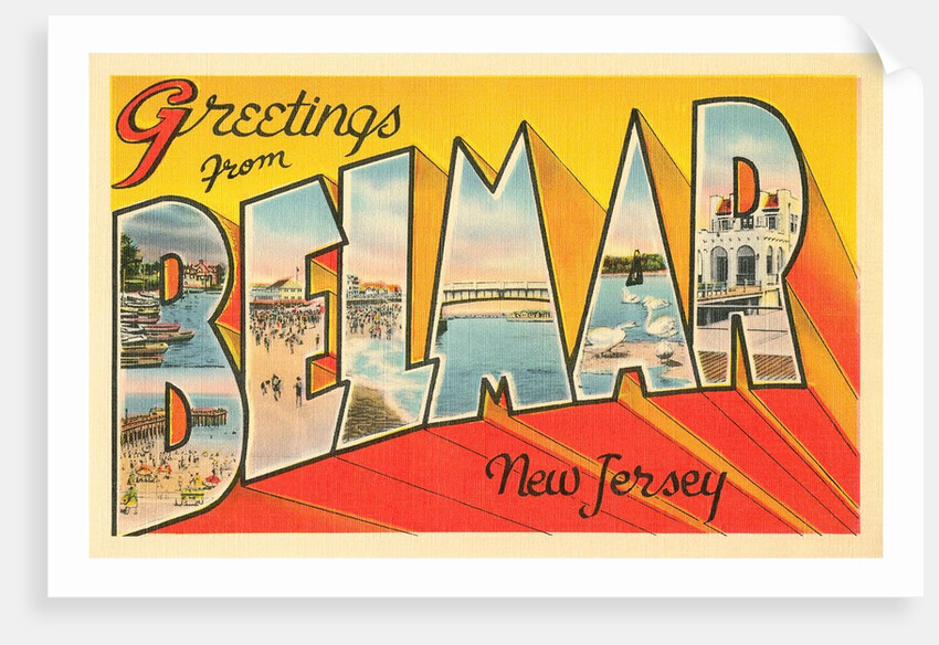 Greetings from Belmar, New Jersey by Anonymous
