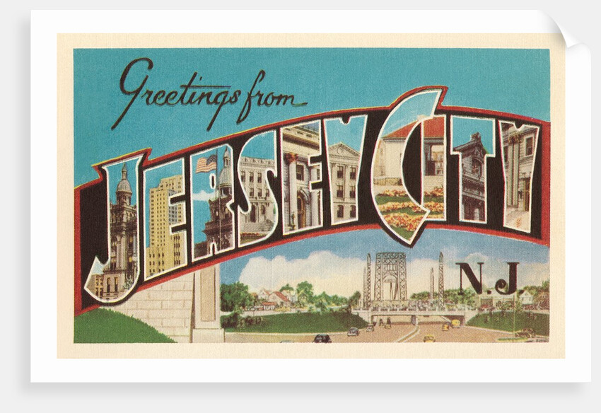 Greetings from Jersey City, New Jersey by Anonymous