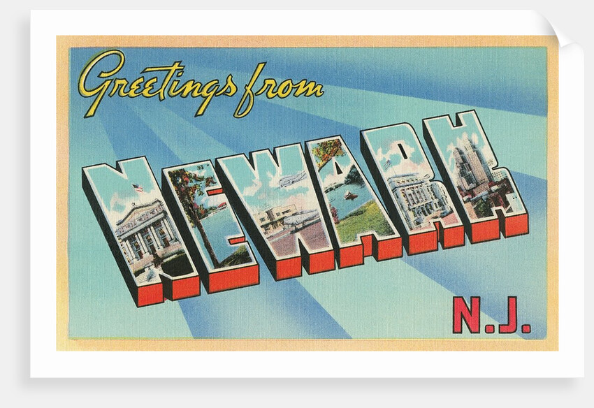 Greetings from Newark, New Jersey by Anonymous