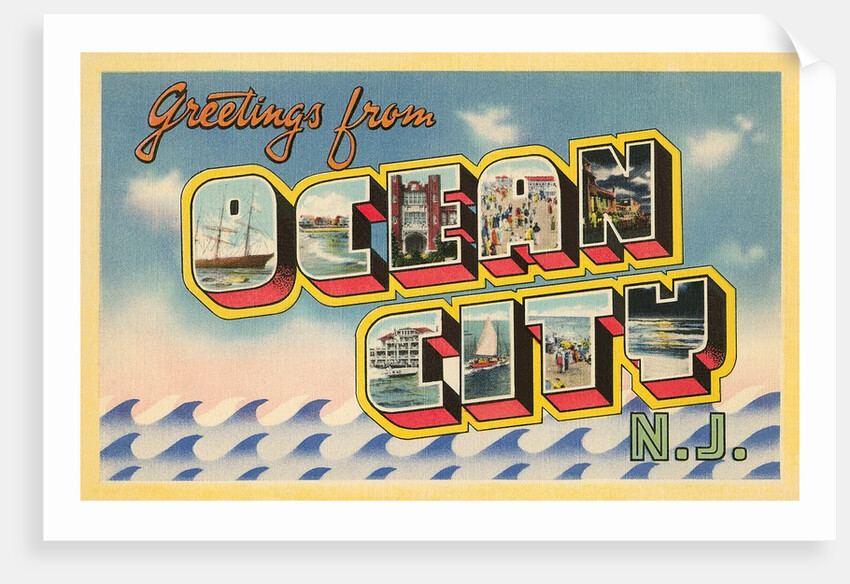 Greetings from Ocean City, New Jersey by Anonymous