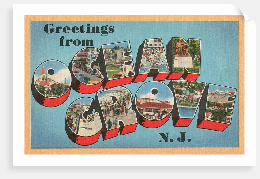 Greetings from Ocean Grove, New Jersey by Anonymous