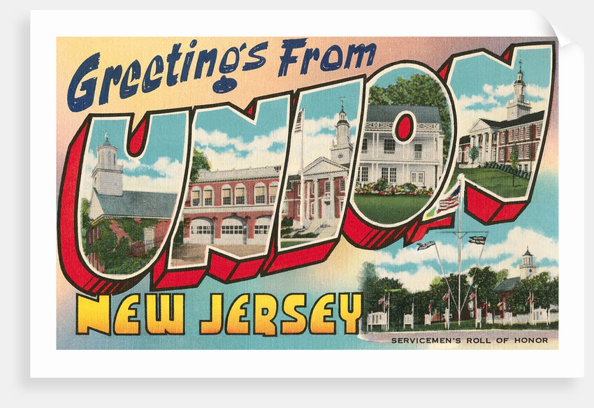 Greetings from Union, New Jersey by Anonymous