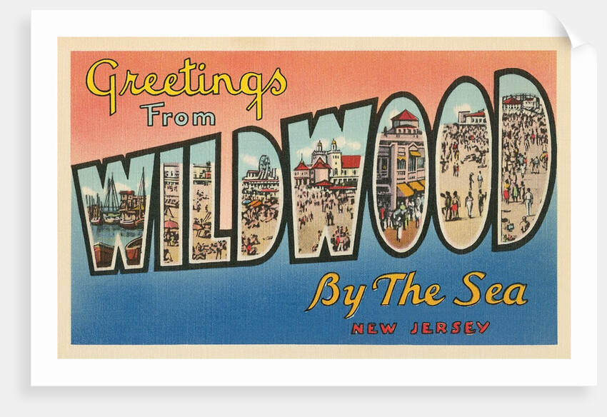 Greetings from Wildwood-by-the-Sea, New Jersey by Anonymous