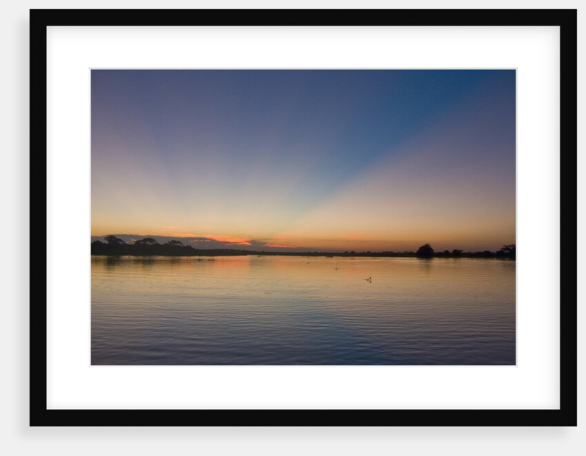 Tia Mariana Lagoon at sunset, Brazil by Anonymous