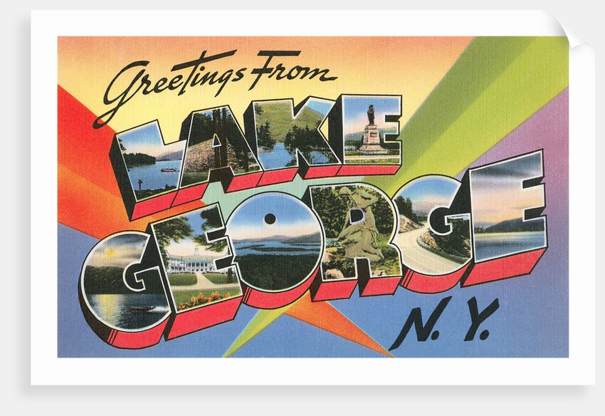 Greetings from Lake George, New York by Anonymous