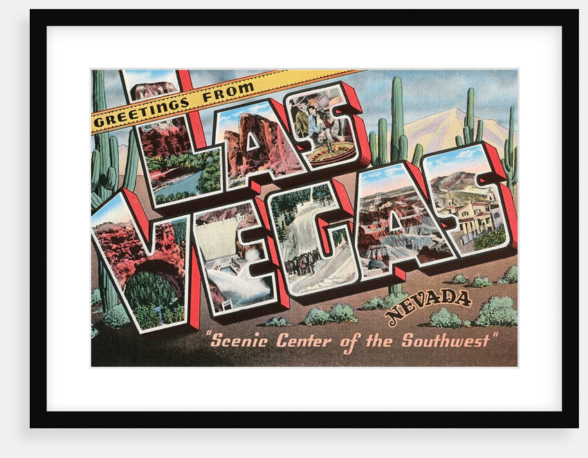 Greetings from Las Vegas, Nevada, Scenic Center of the Southwest by Anonymous